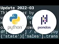 Pandas percentage of total with groupby