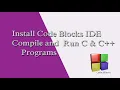 How to install Code Blocks IDE