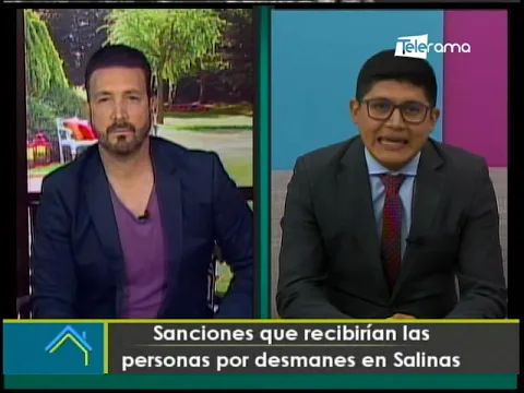 Sanciones que recibirían las personas por desmanes en Salinas