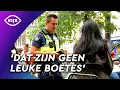 Jongedame legt eigen STRAFBARE FEITEN zelf uit aan handhaver | Overtreders | KIJK Misdaad