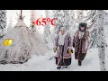 Lagu The Khanty people survive the Arctic tundra's harsh cold in a unique home in Russia's far north.