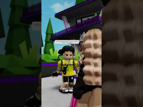 Quase fui esforço da festa por não ter de casal de Halloween #roblox #brookhave #rp