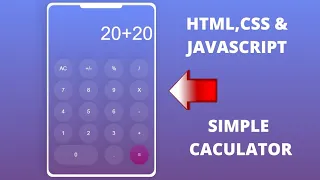 Calculator App Development In Hindi HTML CSS JAVASCRIPT