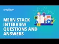 MERN Stack Interview Questions and Answers MERN Stack Interview 2026 Simplilearn
