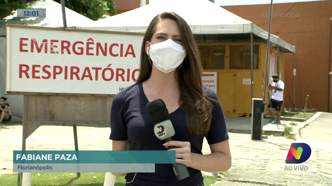 Grande Florianópolis tem apenas seis leitos disponíveis para pacientes com Covid-19