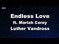 Lagu Endless Love ft. Mariah Carey - Luther Vandross Karaoke 【No Guide Melody】 Instrumental