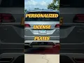 More fun personalized license plates