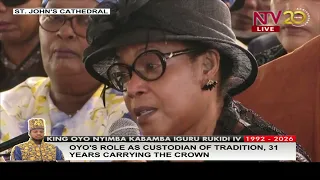 Speech of Queen Mother Best Kemigisha at the funeral of King Oyo