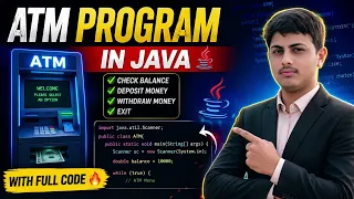 ATM Interface Project in Java Java Beginner Project with Source Code