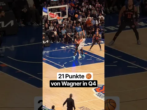 Magic Franz gegen NY Knicks ✨