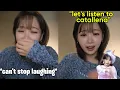 Download Lagu Chaewon  can't stop laughing when a fan asked her to play the song \