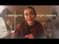being content in singleness