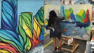 How the Chevron Houston Marathon 2019 poster was created
