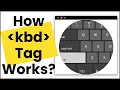 Download Lagu Learn When \u0026 How to use Keyboard Tag in HTML With Real Coding Exercise!