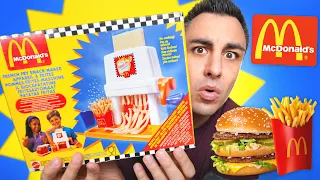 Je teste la MACHINE À FRITE McDonalds de 1994 !