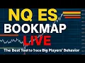 NQ ES BOOKMAP LIVE Nasdaq Futures S P 500 Futures Futures Live Trading Heatmap