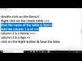 How to create the database using SqLite Studio