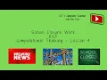 Computational Thinking Lesson 4