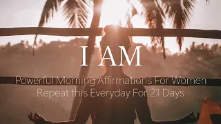 Download I AM Morning Affirmations for Women | Powerful Guided Meditation 432 Hz Healing Frequency MP3