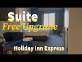 Free Suite upgrade tour at a Holiday Inn Express in Amarillo Texas