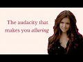 The Katherine Pierce Mindset