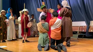 childrens stations of cross by st marys knanaya catholic church toronto faith festival 2019