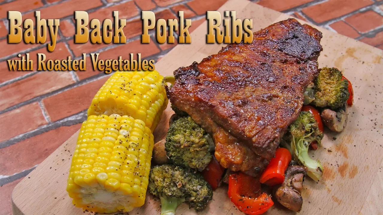 How To Make Baby Back Pork Ribs with Roasted Vegetables   Share Food Singapore