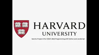 Front-end Search project 0 for CS50 Web Programming with Python and JavaScript