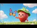 Goodnight, Little Strawberry 🍓 | Gentle Bedtime Song for Kids | Soothing Sleep Music