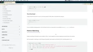 Elixir School - Pattern Matching Control Structures Functions and Pipe Operator