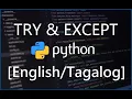 Python Programming for Beginners - 34 Try and Except Block