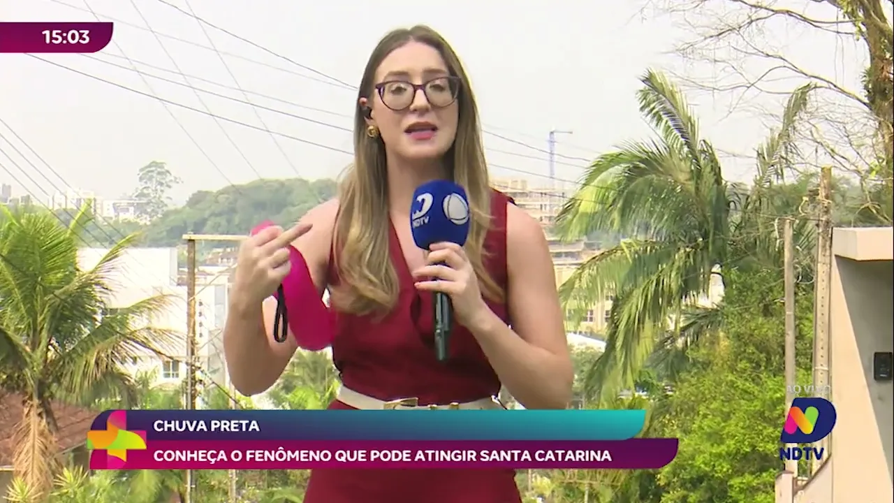 Chuva preta: conheça o fenômeno que pode atingir Santa Catarina