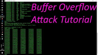Buffer Overflow attack tutorial - 0x00