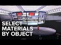 Select Texture Tags and Objects for Active Cinema 4D Materials