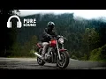 Honda CB750 Seven Fifty Ride with 16 friends PURE SOUND