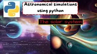 Realistic Python Simulation of Solar System for CSE Students