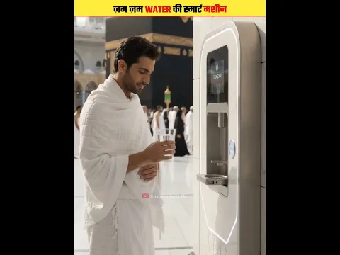 Makkah’s Smart Zamzam Machines #shorts