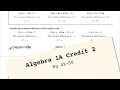 Algebra 1 - Lesson 4 2 Constructing Arithmetic Sequences 1