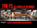 Lagu [Arknights] FIN-TS All Boss (4 Hymnoi) Lazy 6 Operators Easy Auto Gameplay (without Thorn \u0026 Surtr)