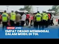 Lagu Geger Empat Orang Ditemukan Meninggal Dalam Mobil di Tol KM 284 Tegal, Sebelumnya Berhenti di Brebes