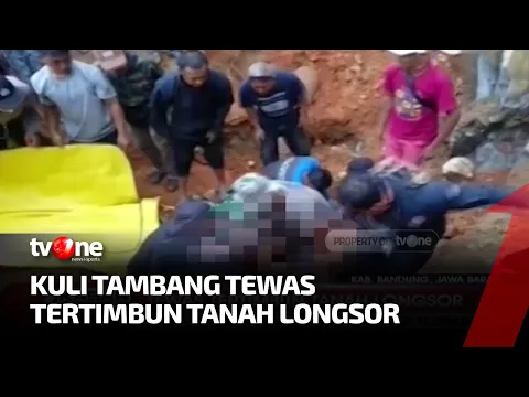 Tertimbun Tanah Longsor, Nyawa Seorang Kuli Tambang Melayang
