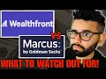 THIS IS WILD Wealthfront vs Marcus by Goldman Sachs HYSA Which is BETTER Best High Yield Savings