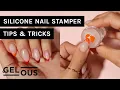 How To Use A Silicone Nail Stamper for French Nails Gel Nail Art Tutorial Gelous Gel Nail Polish