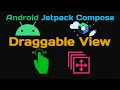 Android Jetpack Compose Draggable Composable View with pointer input and offset modifier