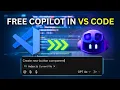 How to get Copilot in VS code FREE 2025 NEW UPDATE
