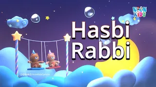 Hasbi Rabbi Jallallah Islamic Kids Song Islamic Kids Cartoon Islamic Lullaby Song 