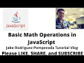 Basic Math Operations in JavaScript
