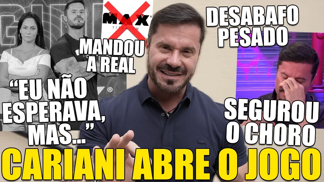 CARIANI QUEBRA SILÊNCIO SOBRE SAÍDA DA MAX E SEGURA O CHORO AO VIVO FALANDO SOBRE OS OCORRIDOS