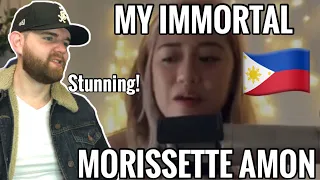 [American Ghostwriter] Reacts to: My Immortal- MORISSETTE AMON (REACTION)- BEAUTIFUL!