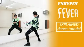 ENHYPEN (엔하이픈) 'FEVER' Dance Tutorial | Mirrored + EXPLAINED